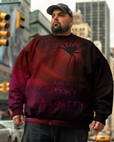 Men's HAVE A SPOOKY HALLOWEEN Plus Size Sweatshirts